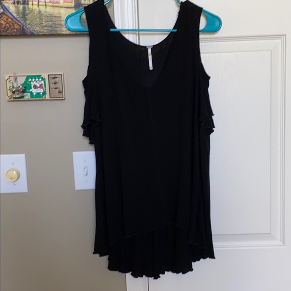 Free People Cold Shoulder Top